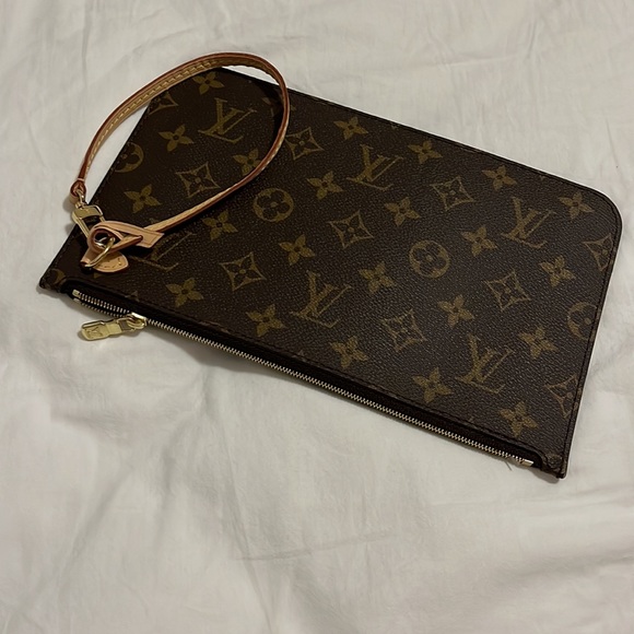 BRAND NEW Louis Vuitton Monogram zip wristlet Authentic - Picture 6 of 6